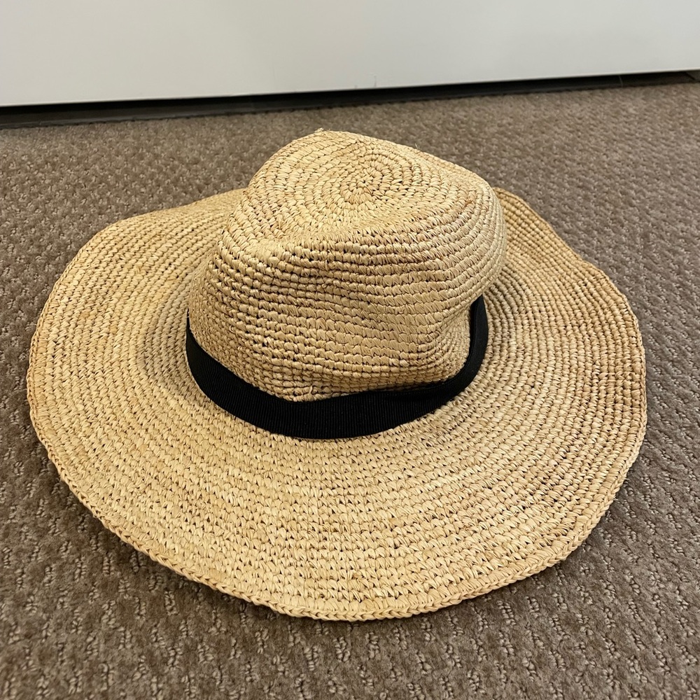 J. Crew packable straw hat